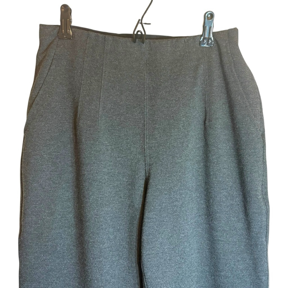 Kit and Ace Marlowe Side Zip Ponte Ankle Pant, Charcoal, 6 - Picture 3 of 16